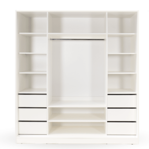 Dulap Petra cu uși glisante, 3 secțiuni